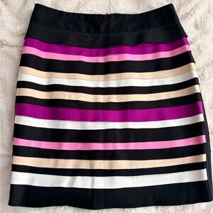 Colorful White House/ Black Market Pencil Skirt - Size 2